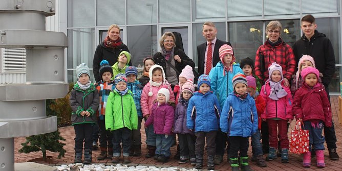 Zu Besuch im Patenbetrieb (Foto: I. Bergmann|Stadtverwaltung Nordhausen)