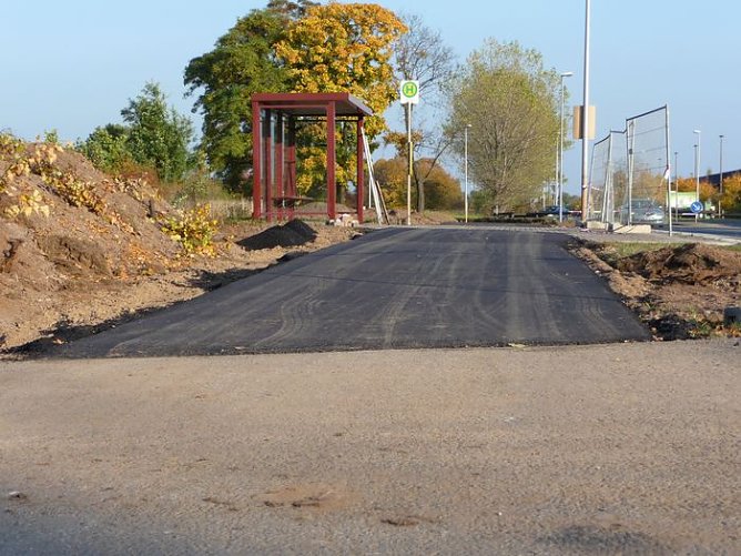 Ausbau von Rad- und Gehweg (Foto: nnz)