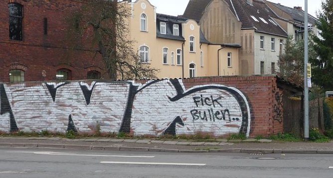 Schmierereien (Foto: nnz)