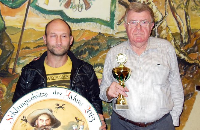 Der Osteröder Schlumpfschütze (Foto: privat) Der Osteröder Schlumpfschütze (Foto: privat)