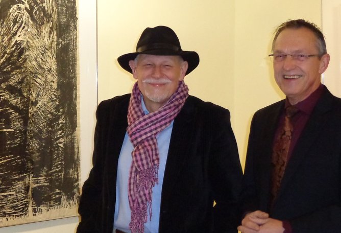 Weggefährten - Gerd Mackensen (links) (Foto: Hans-Georg Backhaus) Weggefährten - Gerd Mackensen (links) (Foto: Hans-Georg Backhaus)