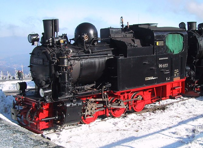 Auf dem Brocken (Foto: IG Harzer Schmalspurbahnen) Auf dem Brocken (Foto: IG Harzer Schmalspurbahnen)