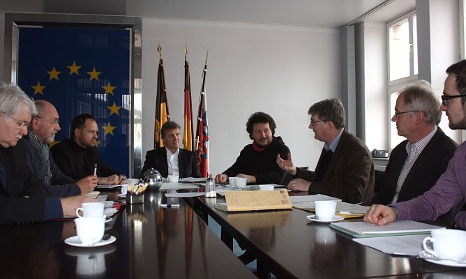 Nachhaltiges Treffen (Foto: I. Bergmann|Stadtverwaltung Nordhausen) Nachhaltiges Treffen (Foto: I. Bergmann|Stadtverwaltung Nordhausen)