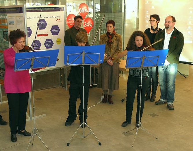 Ausstellung &uuml;ber Hospizarbeit (Foto: nnz)