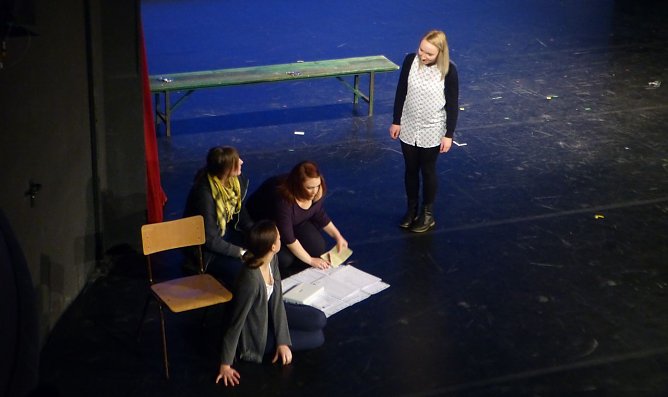 Proben-Ausschnitt (Foto: B. Susemihl) Proben-Ausschnitt (Foto: B. Susemihl)