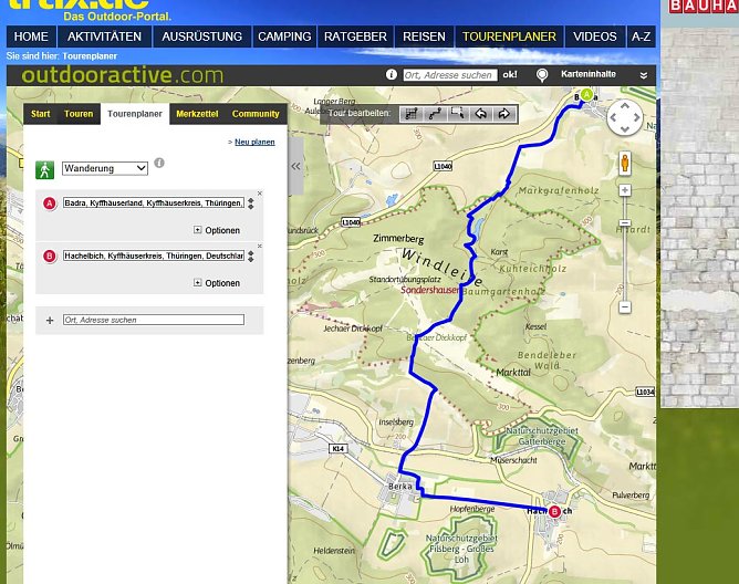 Lebensgefährliche Wanderungen? (Foto: Karl-Heinz Herrmann) Lebensgefährliche Wanderungen? (Foto: Karl-Heinz Herrmann)