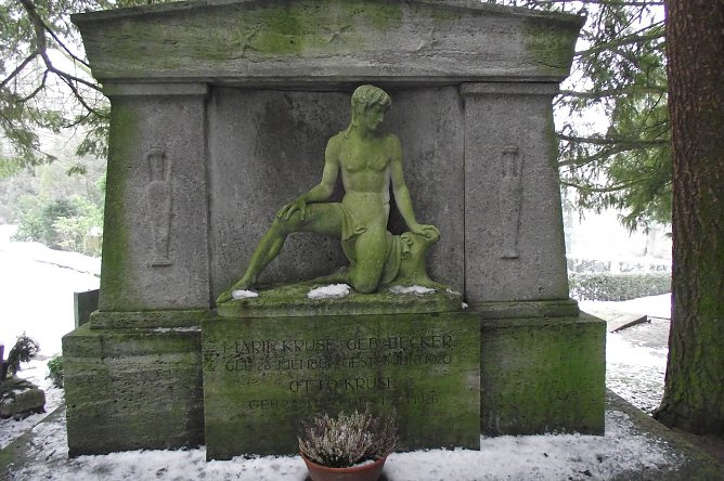 Das Grab auf dem Nordh&auml;user Friedhof (Foto: Kurt Frank)