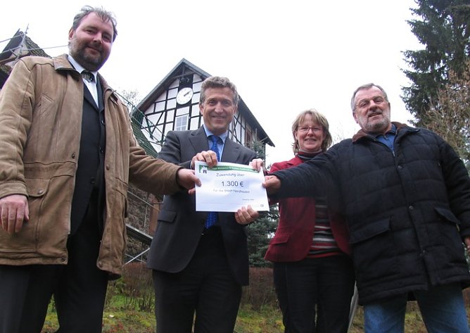 Die Zeit kommt jetzt vom Himmel (Foto: psv) Die Zeit kommt jetzt vom Himmel (Foto: psv)