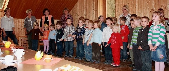 Aufregung im Kindergarten (Foto: Seifert)
