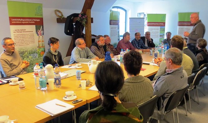 Beratung im Landschaftspflegeverband (Foto: privat) Beratung im Landschaftspflegeverband (Foto: privat)