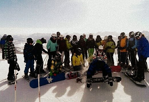 Auf der Piste (Foto: privat) Auf der Piste (Foto: privat)