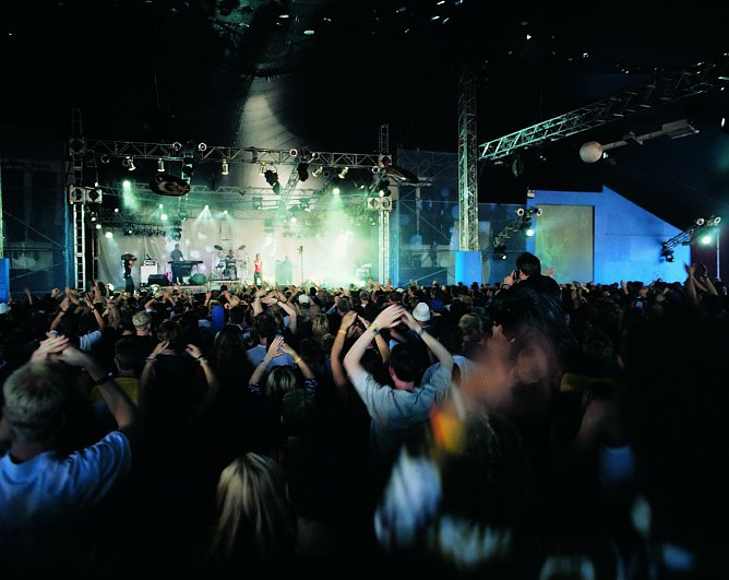 Stimmungsvolles Roskilde Festival (Foto: Quelle: VisitDenmark)