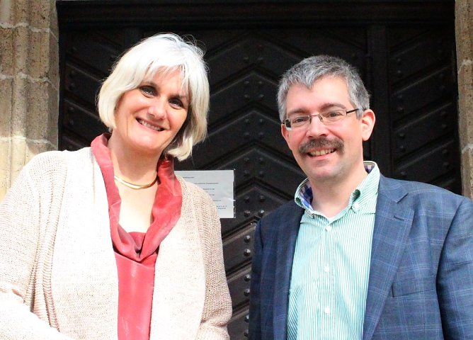 Gabriele Lipski und Andreas Schulze (Foto: nnz)