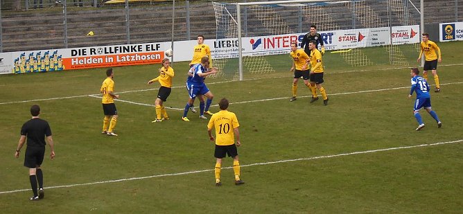 Wacker macht das Spiel -bislang jedoch ohne Erfolg (Foto: nnz)
