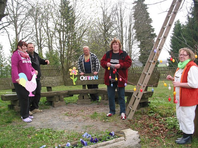 Ein Willkommensgru&szlig; zu Ostern (Foto: W.J&ouml;rges)