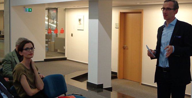 Laudatio (Foto: Hans-Georg Backhaus) Laudatio (Foto: Hans-Georg Backhaus)