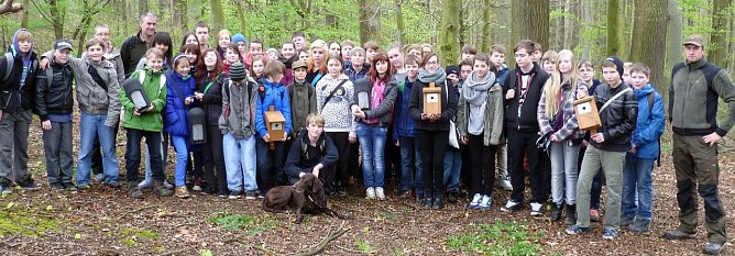 Nach getaner Arbeit (Foto: privat) Nach getaner Arbeit (Foto: privat)