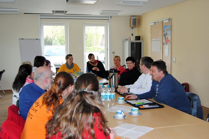 Regionaltreffen der Gruppenleiter des Jugendrotkreuzes (Foto: Karl-Heinz Herrmann)