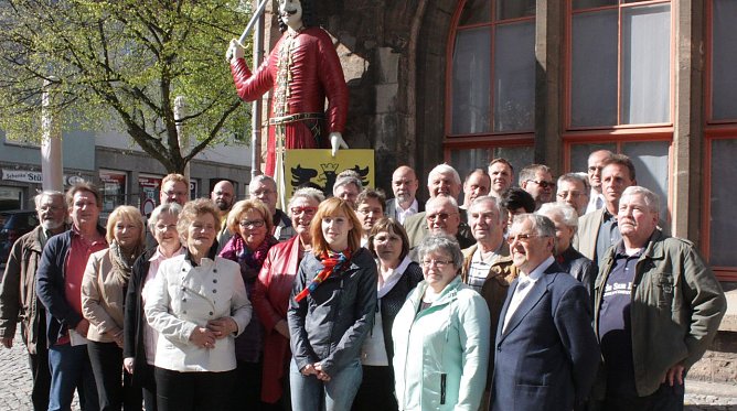 Gruppenbild mit Roland (Foto: nnz)