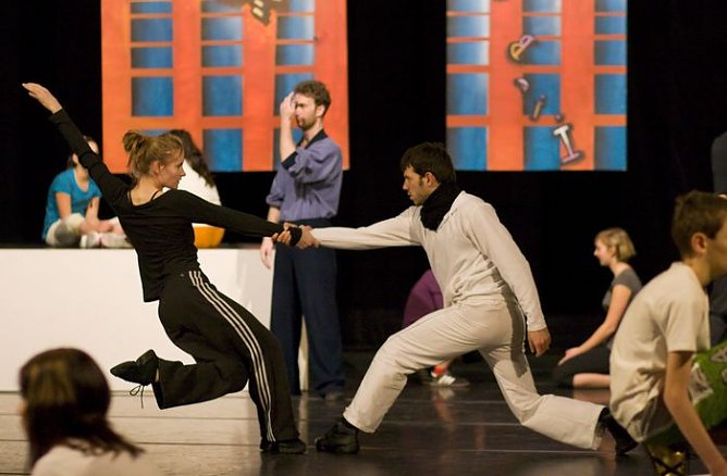 Projekt im Theater (Foto: Theater Nordhausen)