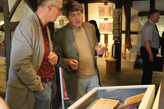 Dr. Peter Kuhlbrodt hat die Ausstellung inhaltlich erstellt (Foto: Angelo Glashagel) Dr. Peter Kuhlbrodt hat die Ausstellung inhaltlich erstellt (Foto: Angelo Glashagel)