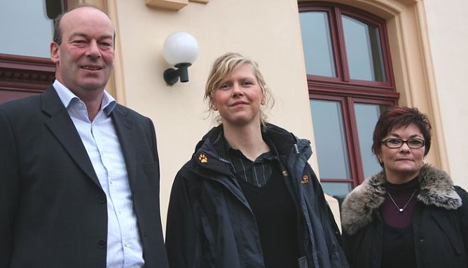 Antrittsbesuch (Foto: Piper/pln)