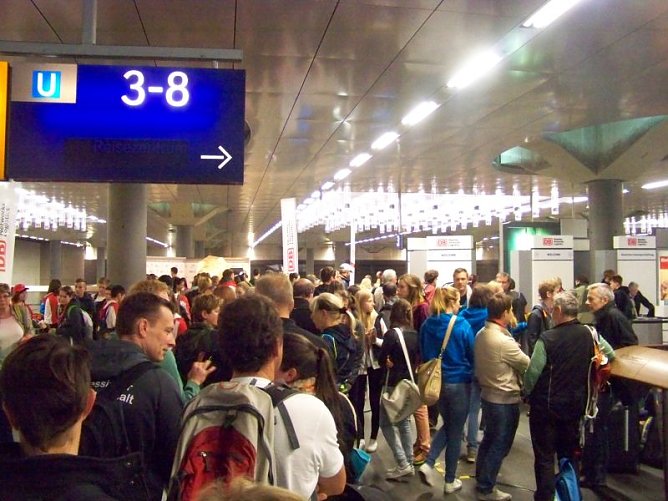 Angekommen (Foto: Sandra Arm)