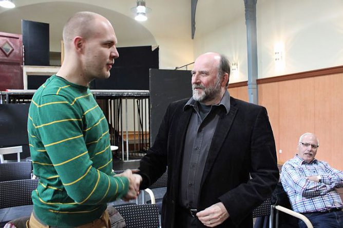 Ensemble Schlossfestspiele vorgestellt (Foto: Karl-Heinz Herrmann) Ensemble Schlossfestspiele vorgestellt (Foto: Karl-Heinz Herrmann)