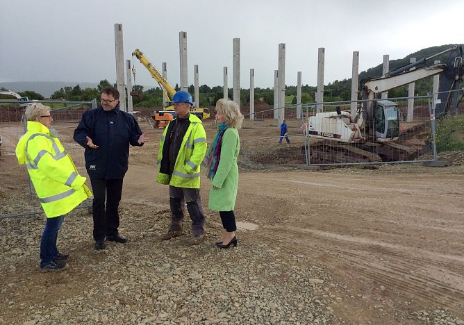 Auf der Baustelle (Foto: J. Piper)