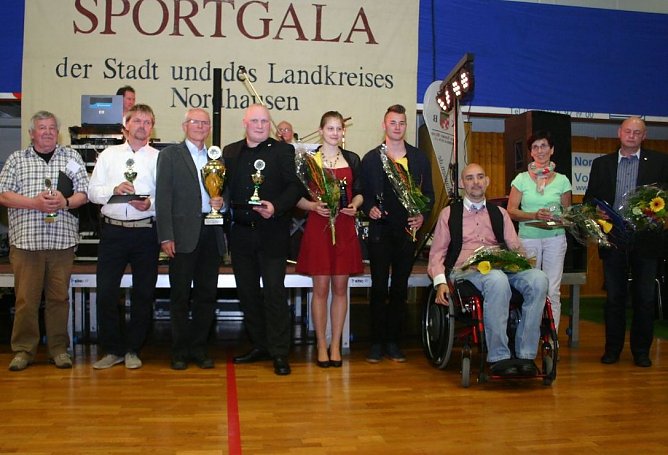 Die Geehrten (Foto: Uwe Tittel) Die Geehrten (Foto: Uwe Tittel)