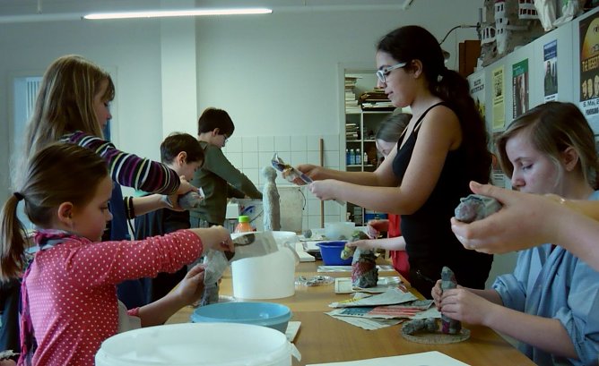 Arbeiten einreichen (Foto: Böhme) Arbeiten einreichen (Foto: Böhme)