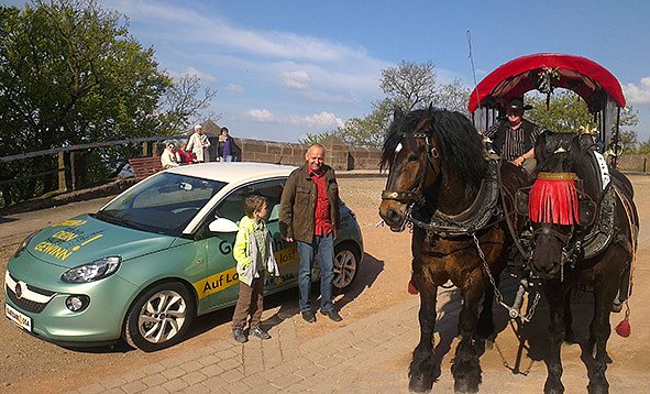 Kindererlebnistag am Kyffhäuser-Denkmal... (Foto: Stadt Bad Frankenhausen) Kindererlebnistag am Kyffhäuser-Denkmal... (Foto: Stadt Bad Frankenhausen)