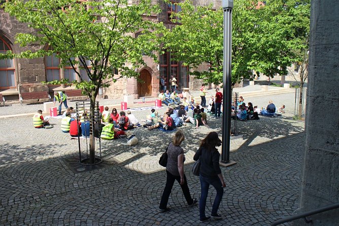 Leider nur wenig Publikum (Foto: Angelo Glashagel)