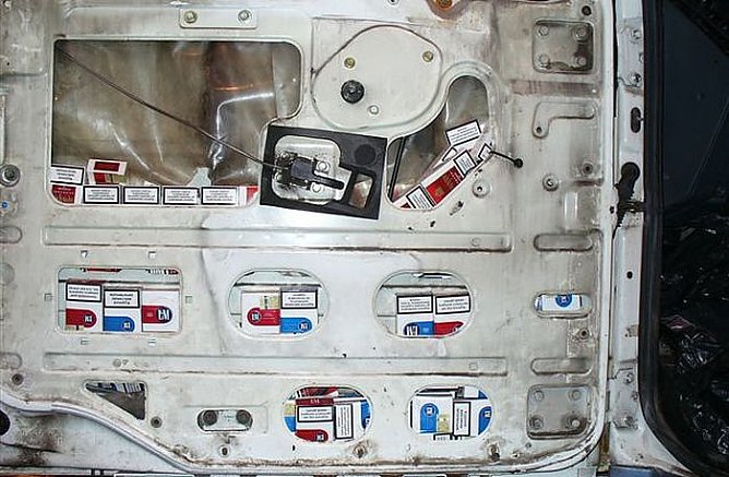 Geschmuggelt (Foto: Zoll)