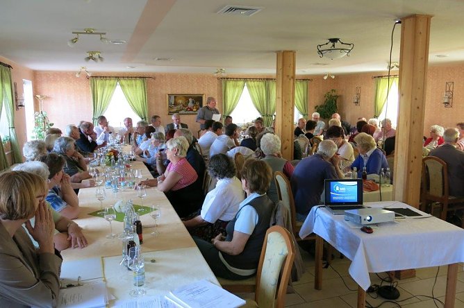 Mitgliederversammlung in Rottleberode (Foto: WBG Südharz) Mitgliederversammlung in Rottleberode (Foto: WBG Südharz)