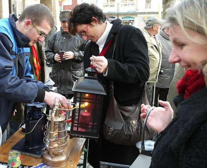 Licht des Friedens (Foto: nnz)