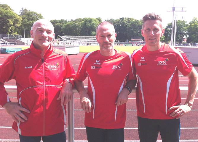 HSG-Trio - von links: Jörg Ziegler, Thomas Biedermann, Marco Bachmann (Foto: Uwe Tittel) HSG-Trio - von links: Jörg Ziegler, Thomas Biedermann, Marco Bachmann (Foto: Uwe Tittel)