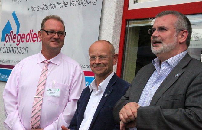 Pflegedienst eröffnet (Foto: S. Spehr) Pflegedienst eröffnet (Foto: S. Spehr)