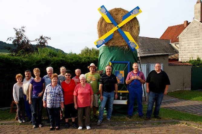 Die M&uuml;hle ist fertig (Foto: Michael Randel)
