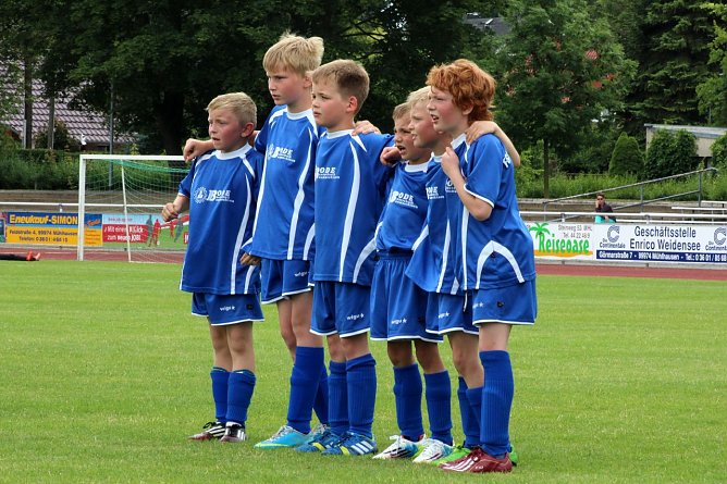 E2 beim Neun-Meter schie&szlig;en (Foto: Michael Liedke)
