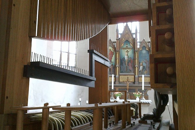 Orgelweihe in Ellrich (Foto: Dr. Hannelore Pientka) Orgelweihe in Ellrich (Foto: Dr. Hannelore Pientka)