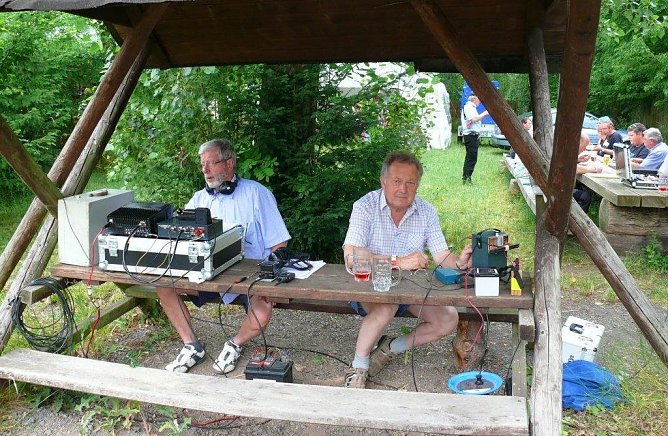 Funkertreffen auf dem Rathsfeld (Foto: privat)