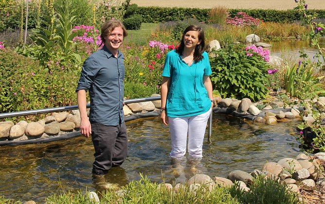 "Gr&uuml;ner" Besuch in Windehausen (Foto: privat)