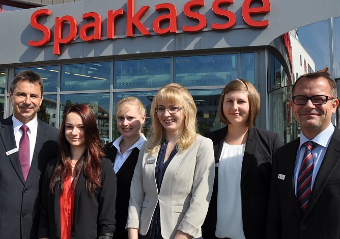 Neue Azubis (Foto: KSK)