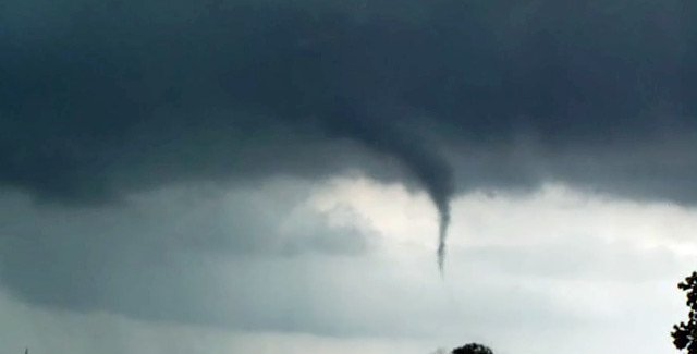 Tornado &uuml;ber der Windleite? (Foto: Mario Meng)
