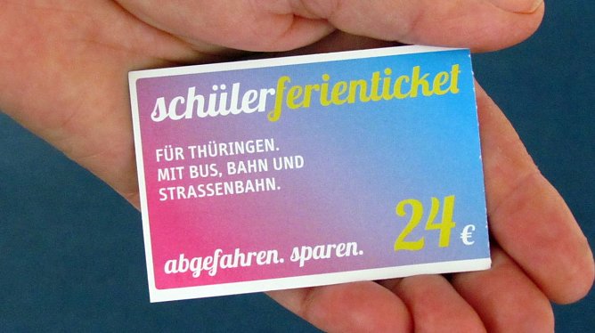 Schüler-Ferien-Ticket (Foto: Verkehrsbetriebe Nordhausen) Schüler-Ferien-Ticket (Foto: Verkehrsbetriebe Nordhausen)