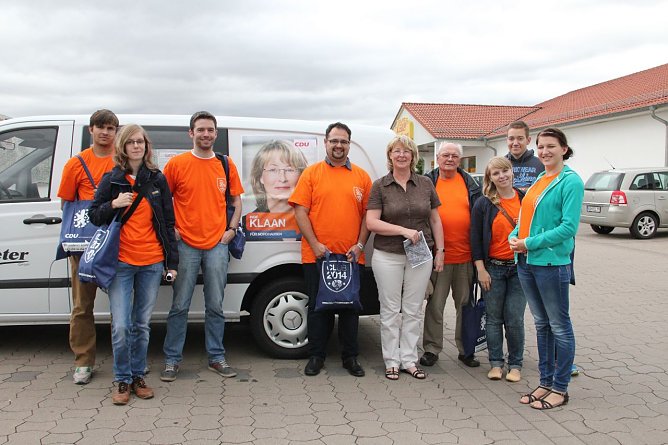 Wahlkampfauftakt in Nordhausen-Ost (Foto: CDU)
