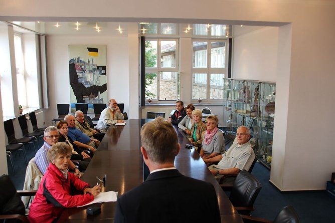 Die Hohenrode Bufdis im Europazimmer (Foto: Patrick Grabe)