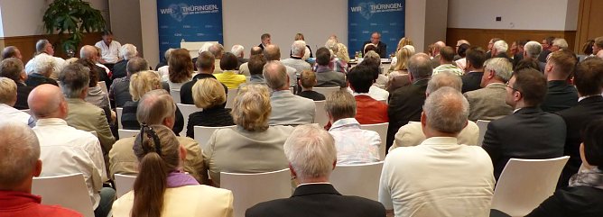 Volles B&uuml;rgerhaus (Foto: nnz)