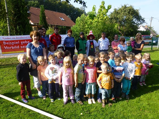 Viel gelernt (Foto: Kreisverkehrswacht/Köhler) Viel gelernt (Foto: Kreisverkehrswacht/Köhler)